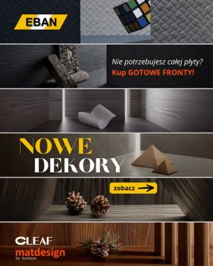 NOWE dekory CLEAF Matdesign